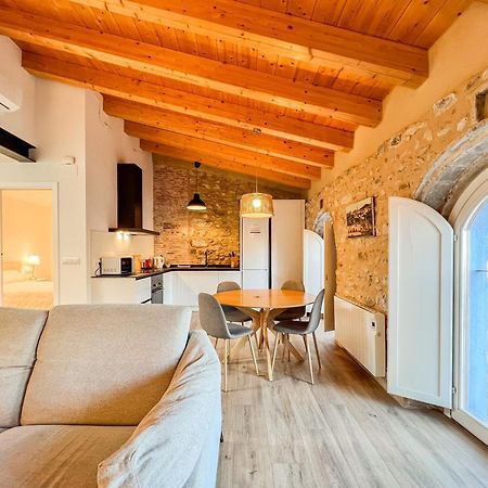 Ganganell Atic Apartamento Con Terraza En Besalú Екстериор снимка