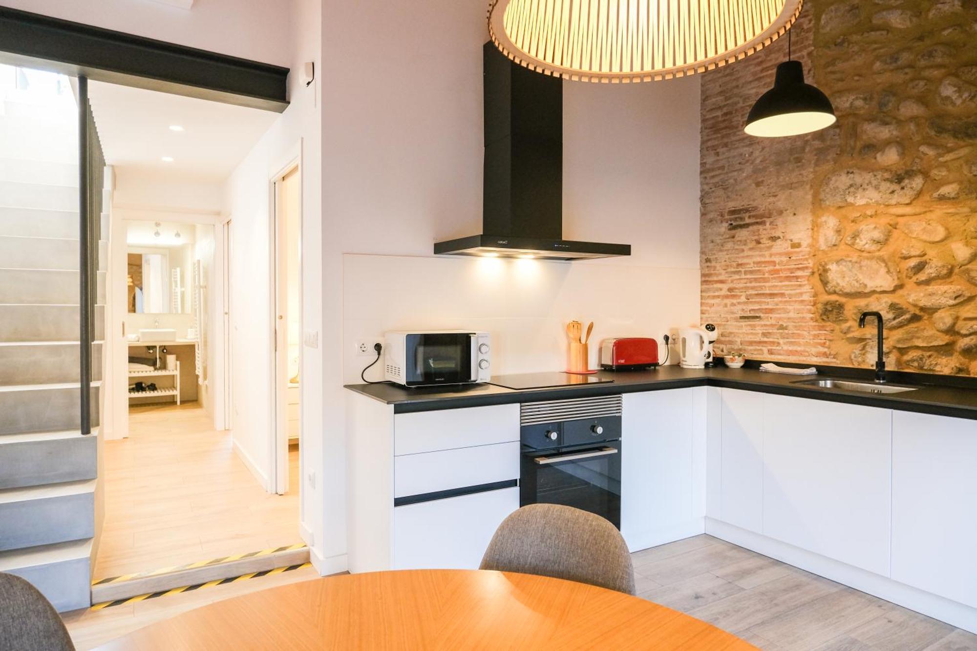 Ganganell Atic Apartamento Con Terraza En Besalú Екстериор снимка